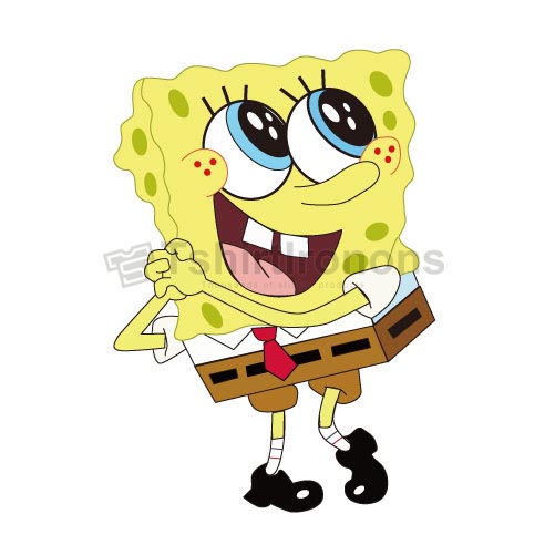 SpongeBob SquarePants T-shirts Iron On Transfers N4220 - Click Image to Close